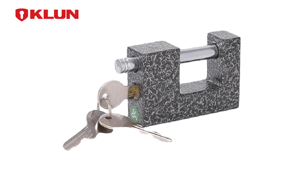 90mm normal cast iron armored shutter lock
