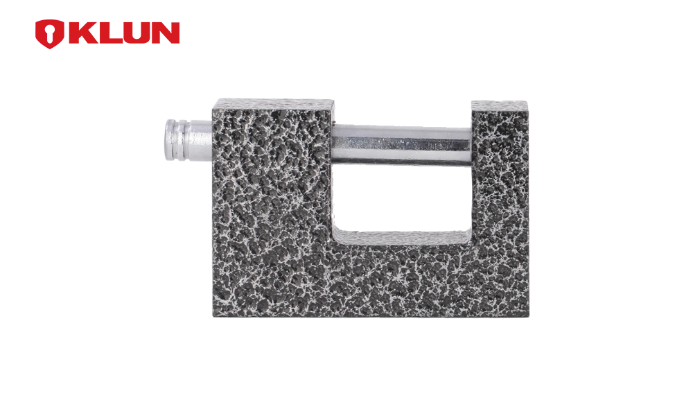 90mm digital cast iron armored shutter lock