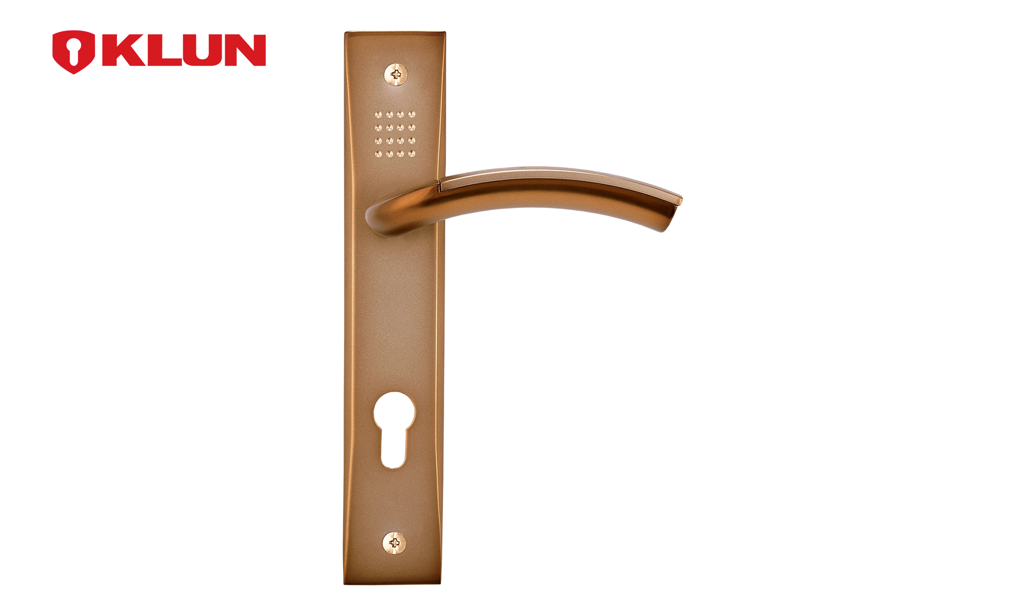 Rahin plate door handle - 3620