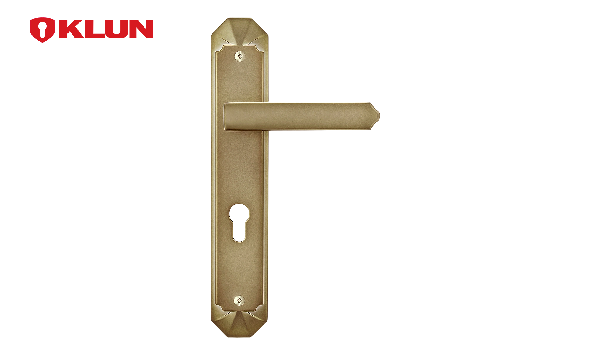 Melorin plate door handle - 4820