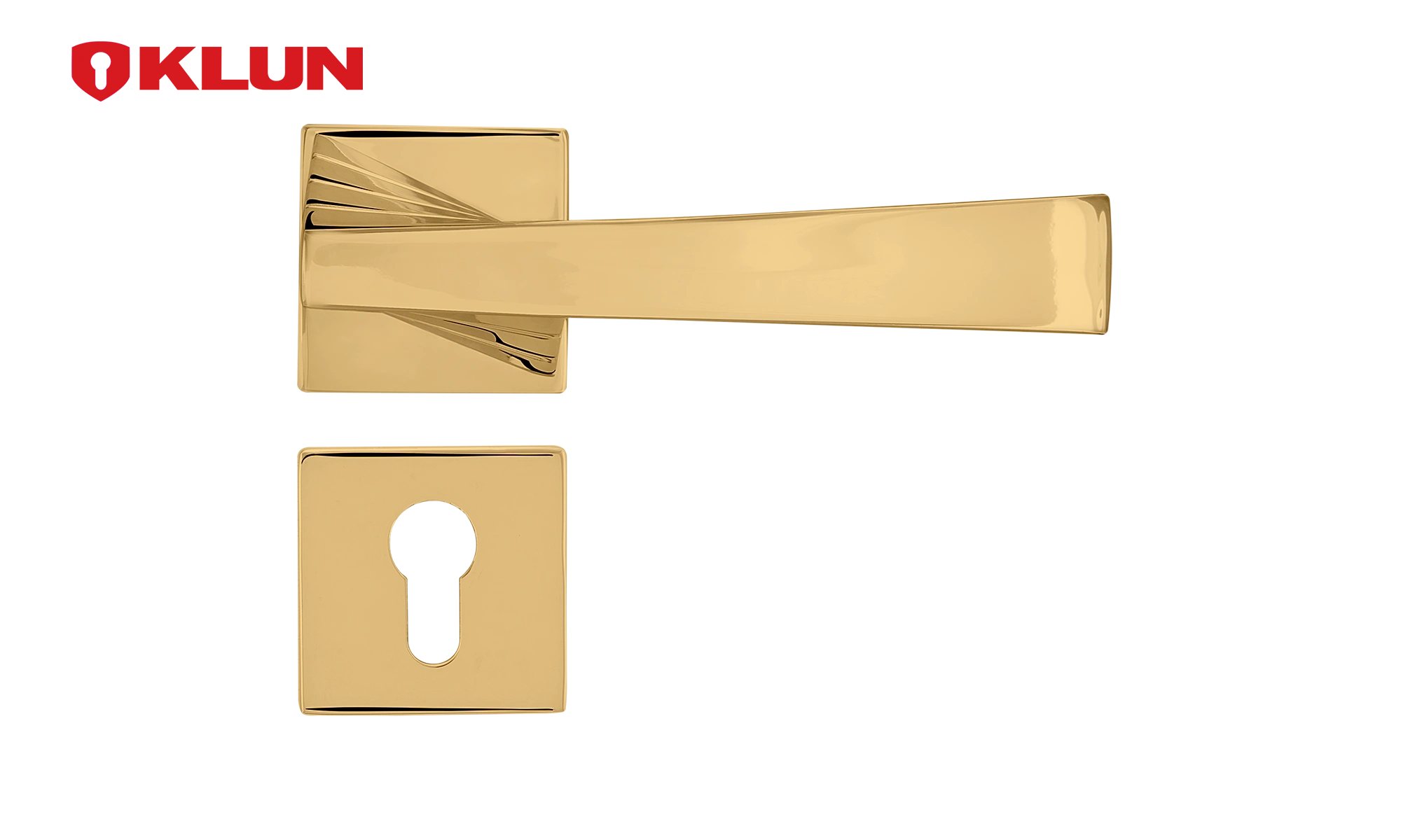 Zhobin rosette door handle - 204