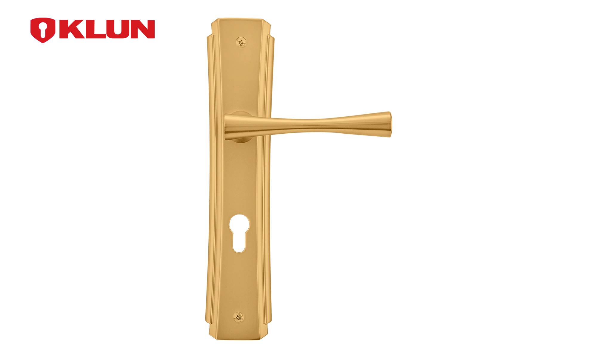 Sarina plate door handle - 2320