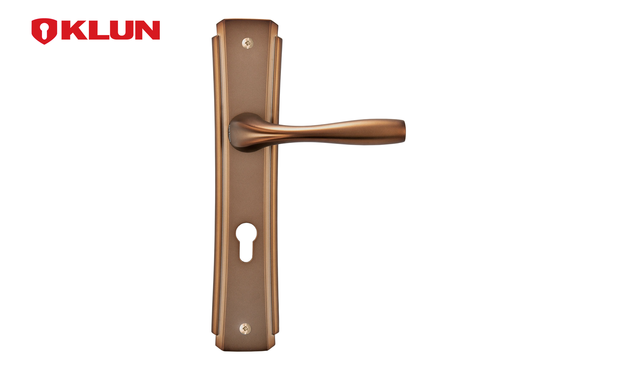 Rabin plate door handle - 2520